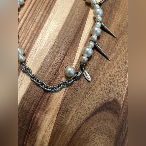 Joomi Lim Pearl Spike Necklace - Picture 3 of 6